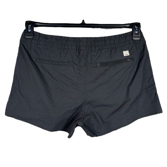 Vuori Medium Vintage Ripstop Shorts Drawstring Pockets Mid-Rise Raw Hem Womens - Picture 4 of 8